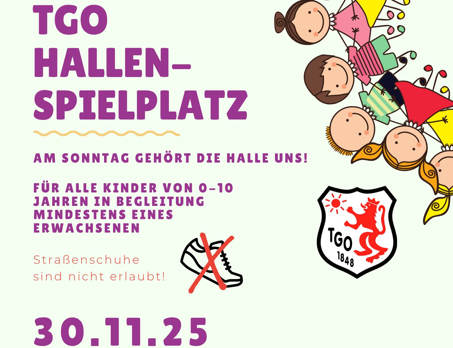 TGO Hallenspielplatz 30.11.25